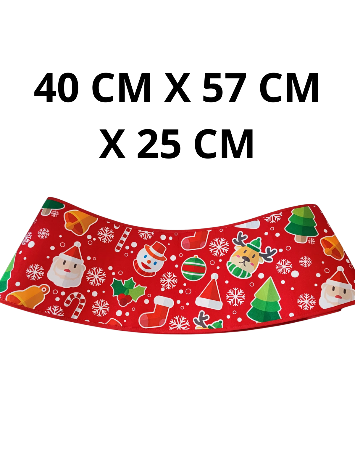 FALDON CUELLO ARBOL DE NAVIDAD MEDIANO