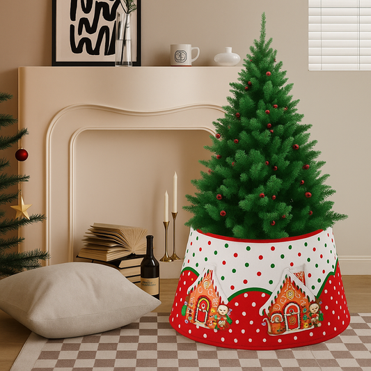 FALDON CUELLO ARBOL DE NAVIDAD MEDIANO